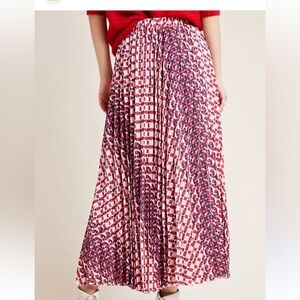 Anthropologie midi skirt